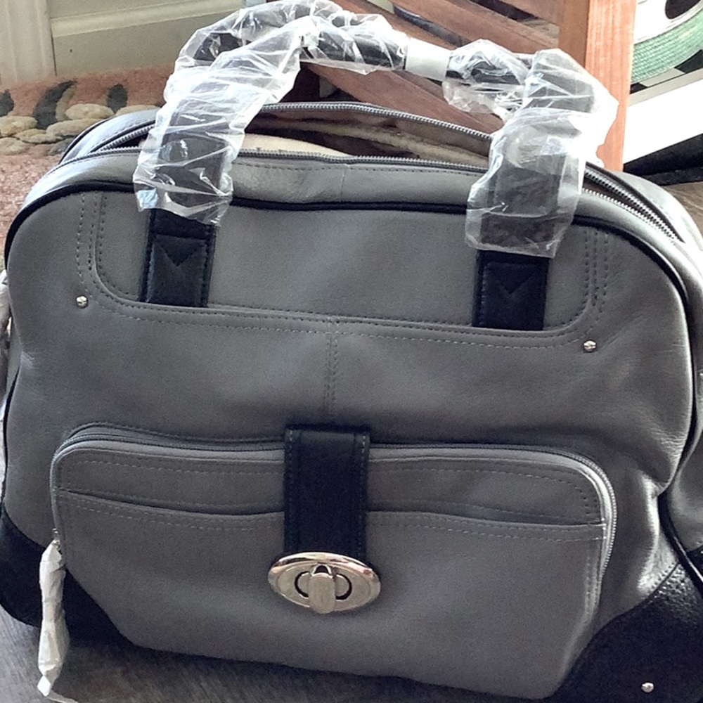 High quality leather bag, brand new